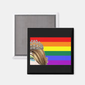 Drag Pride Magnet (Vorderseite/Rückseite)