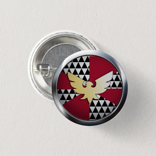DRAG PRIDE MEDALLION BUTTON (Vorne & Hinten)