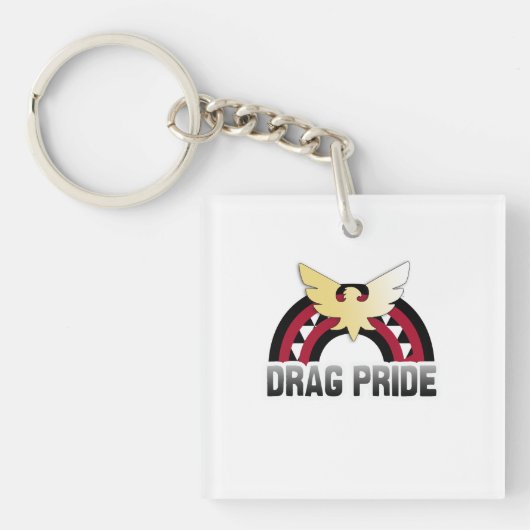 Drag Pride Schlüsselanhänger (Vorderseite)