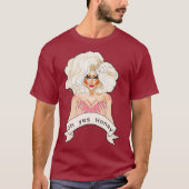 Drag Queen Doll Face Oh yes Honey Premium T-Shirt (Vorderseite)