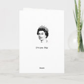 Drag Queen Funny Birthday Karte (Rückseite)