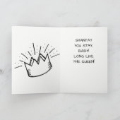 Drag Queen Funny Birthday Karte (Innenseite)