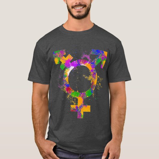 Drag Queen Gay Pride LGBT Gender Sign - Drag T-Shirt (Vorderseite)