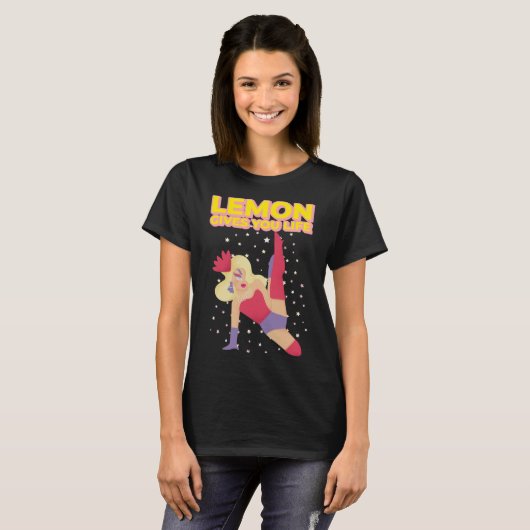 Drag Queen Lemon gibt dir Leben T-Shirt (Vorne ganz)