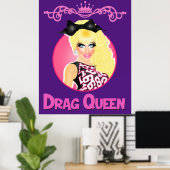 DRAG QUEEN POSTER (Heimbüro)