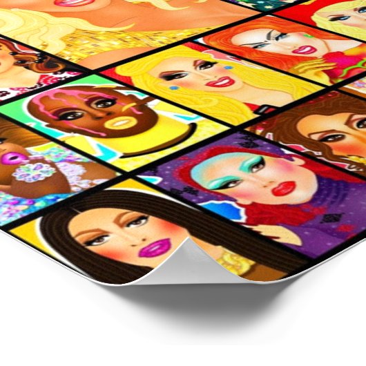 DRAG QUEEN ROYALTY POSTER (Ecke)