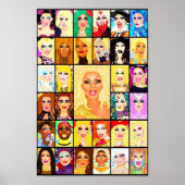 DRAG QUEEN ROYALTY POSTER (Vorne)