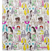 Drag Queens Duschvorhang (Vorderseite)