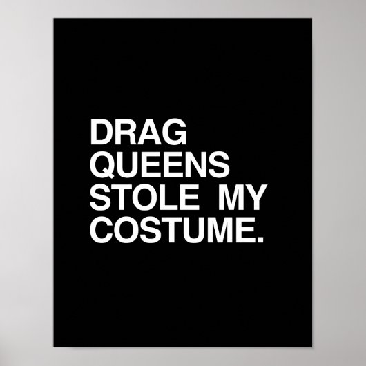 DRAG QUEENS HALTEN MEINE KOSTEN AUF POSTER (Vorne)