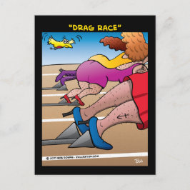 Drag Race Postkarte