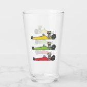 Drag Racing Glas (Rückseite)