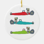 Drag Racing Keramik Ornament (Hinten)