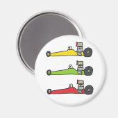 Drag Racing Magnet (Vorderseite/Rückseite)