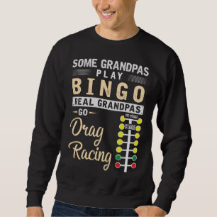 Drag Racing Opa Mechanic Dragster Großvater Sweatshirt