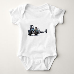 Drag Racing und Vintage-Dragster Baby Strampler