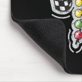 Drag Racing Weihnachtsbaum Lights Ziehen Racing T  Mousepad (Ecke)
