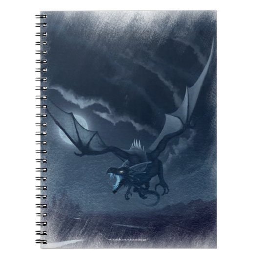 Dragão Alado Notizblock (Vorderseite)