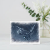 Dragão Alado Postkarte (Stehend Vorderseite)