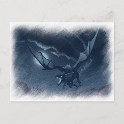 Dragão Alado Postkarte (Vorderseite)
