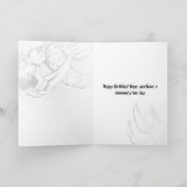 Dragenoth Demon Skull Lord Birthday Karte (Innenseite)