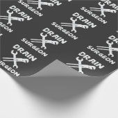 Drageon Funny Plumber Husband Geschenkpapier (Ecke)