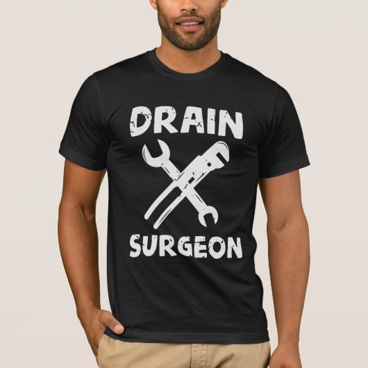 Drageon Funny Plumber Husband T-Shirt (Vorderseite)