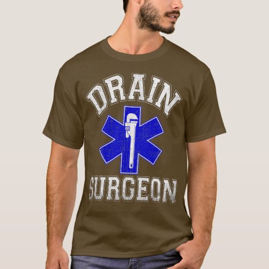 Drageon Funny Plumber und Pipefitter T-Shirt (Vorderseite)