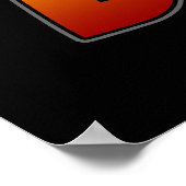 "Dragger" Frisierte Auto Art Poster (Ecke)
