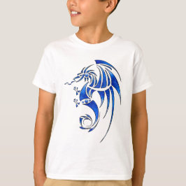 Dragissy V1 - Blauer Drache T-Shirt