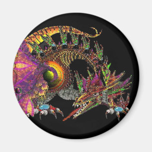 DRAGO/FANTASY DRAGON Black Magnet