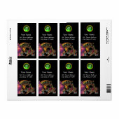 DRAGO / FANTASY DRAGON Green Emerald Gem Monogram (Vorne)