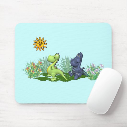 Dragon1 Mousepad (Mit Mouse)