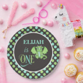 Dragon 1bDay Teller Personalisiert (Party)