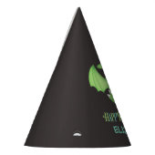 Dragon 1st Birthday Paper Party hat Personalisiert Partyhütchen (Links)