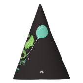 Dragon 1st Birthday Paper Party hat Personalisiert Partyhütchen (Rechts)