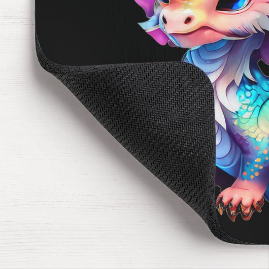 Dragon 2024 Year Of The Dragon Happy Lunar New Yea Mousepad (Ecke)