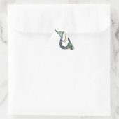 Dragon 3 Bold Babes Dreieckiger Aufkleber (Tasche)