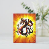 Dragon 3 postkarte (Stehend Vorderseite)