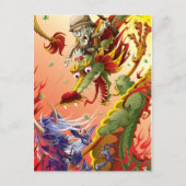 Dragon-9 Postkarte (Vorderseite)