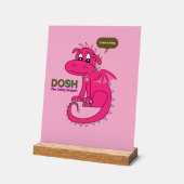 Dragon Acrylschild (Winkel)