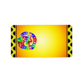 Dragon Address Label Adressaufkleber (Vorne)