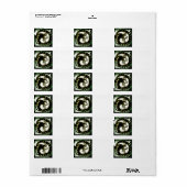 Dragon Address Label Adressaufkleber (Vorne)