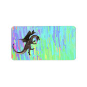 Dragon Address Label Adressaufkleber (Vorne)