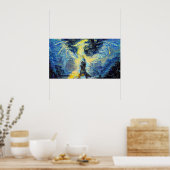 Dragon Age Inquisition Starry Night Poster (Küche)