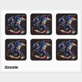 Dragon Air Elemental Square Sticker (Blatt)