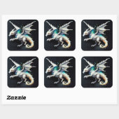 Dragon Air Elemental Square Sticker (Blatt)