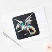 Dragon Air Elemental Square Sticker (Umschlag)