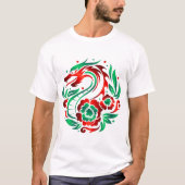 Dragon Amidblüten T-Shirt (Vorderseite)