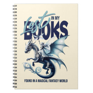 Dragon and Fairy & Fantasy - Buchliebhaber zitiere Notizblock