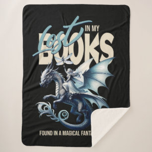 Dragon and Fairy & Fantasy - Buchliebhaber zitiere Sherpadecke